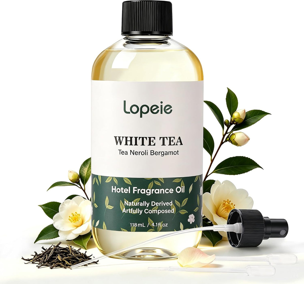 Elegant White Tea Diffuser Oil
