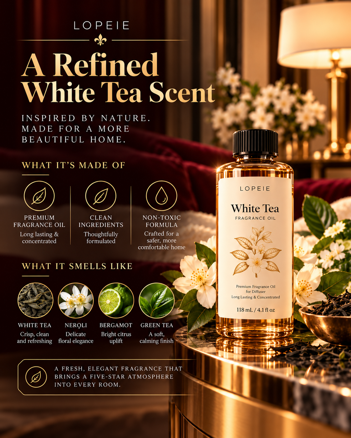 Luxury Hotel-Inspired Scent Diffuser