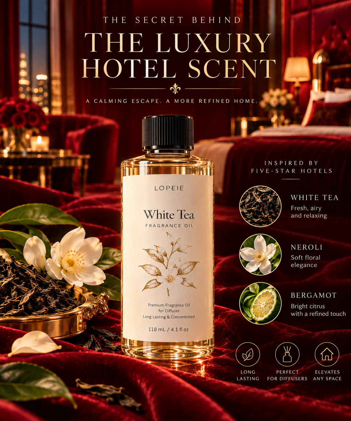 Luxury Hotel-Inspired Scent Diffuser